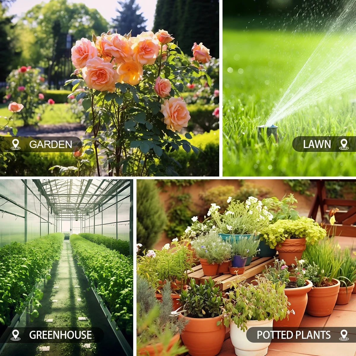 Eshico HCT-M05 Automatic Sprinkler Water Timer for Garden Irrigation
