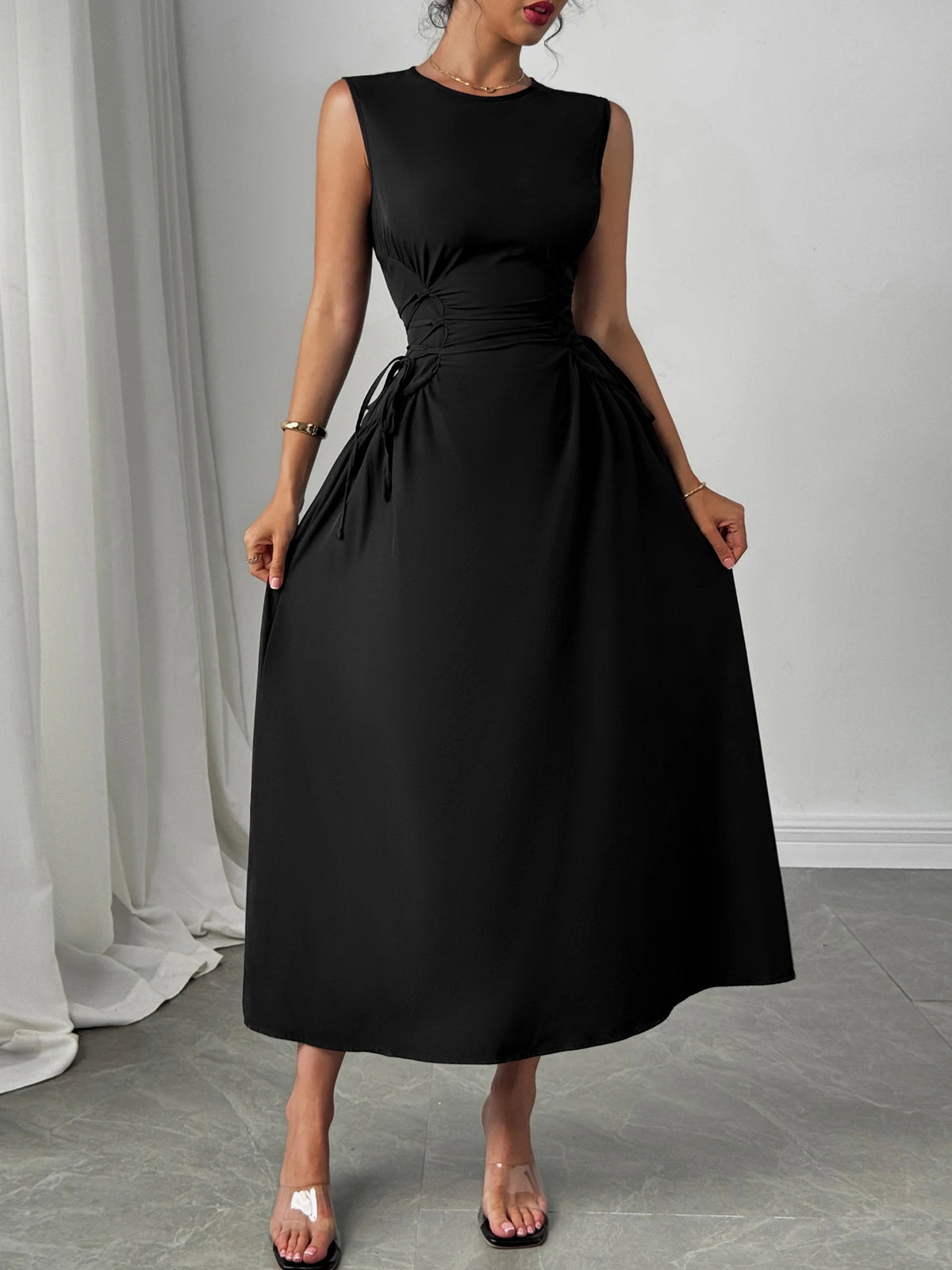 Elegant Off Shoulder Bow Detail Bodycon Party Dress for Women