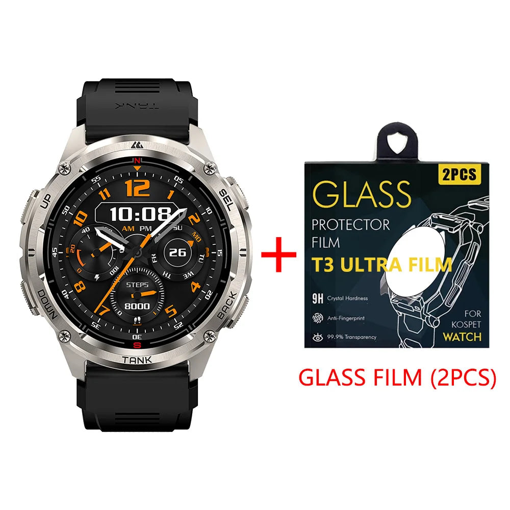 KOSPET Tank T3 Ultra 2 Bluetooth Waterproof Smart Watch