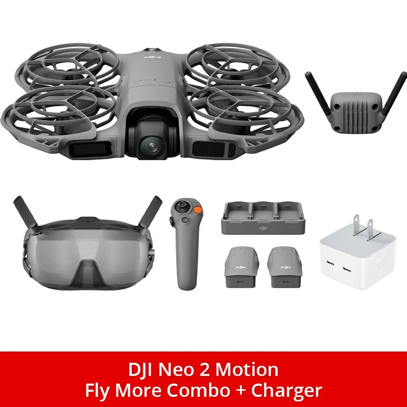 DJI Neo 2 Motion Fly More Combo 4K AI Tracking Drone