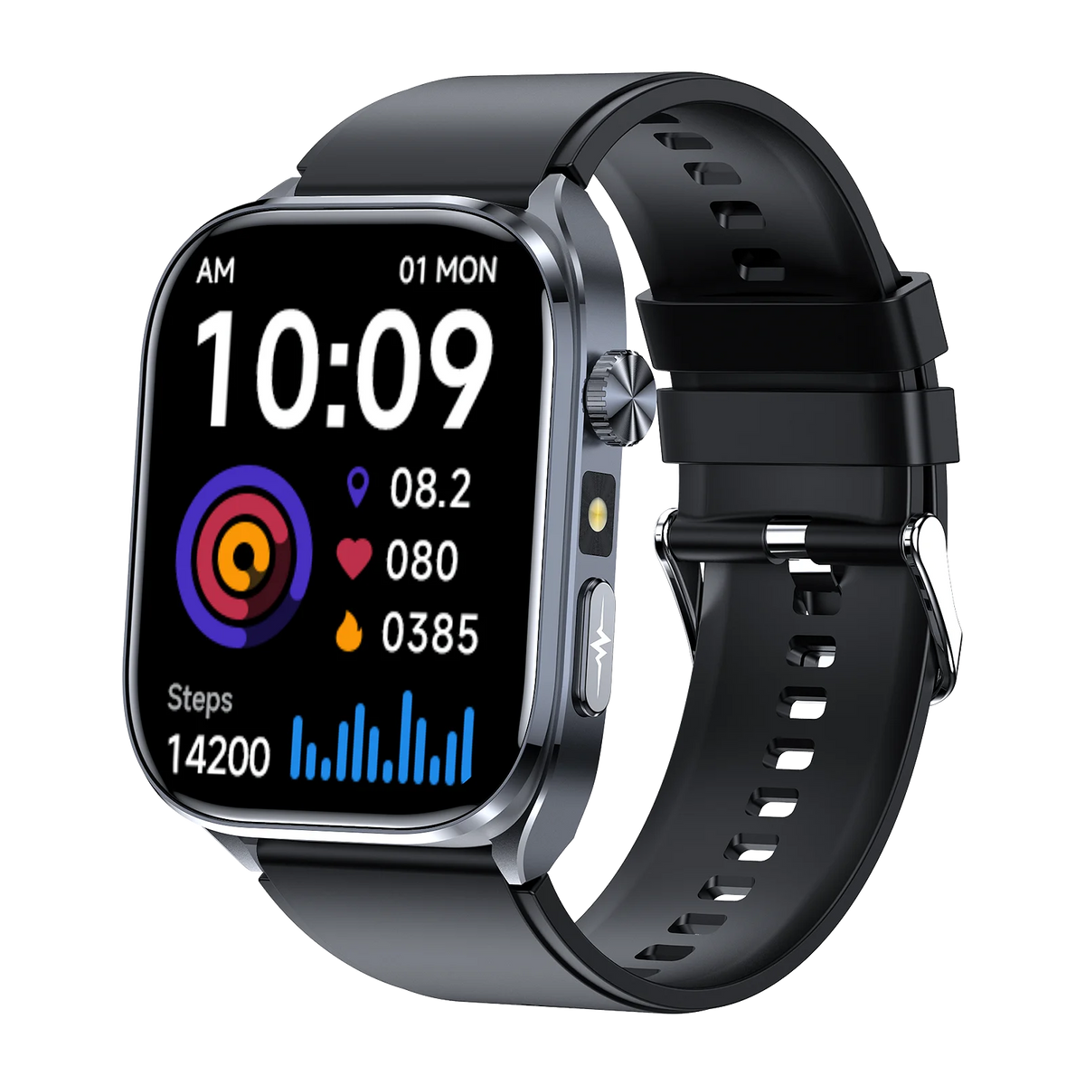 AI Smart Watch ECG Heart Health And Bluetooth Call Tracker