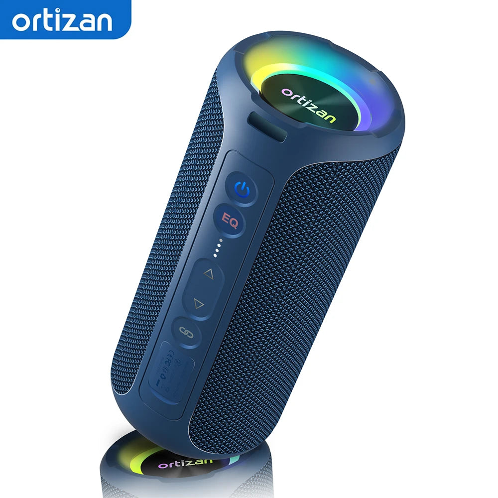 Ortizan 40W Bluetooth Speaker With Deep Bass And IPX7 Waterproofing