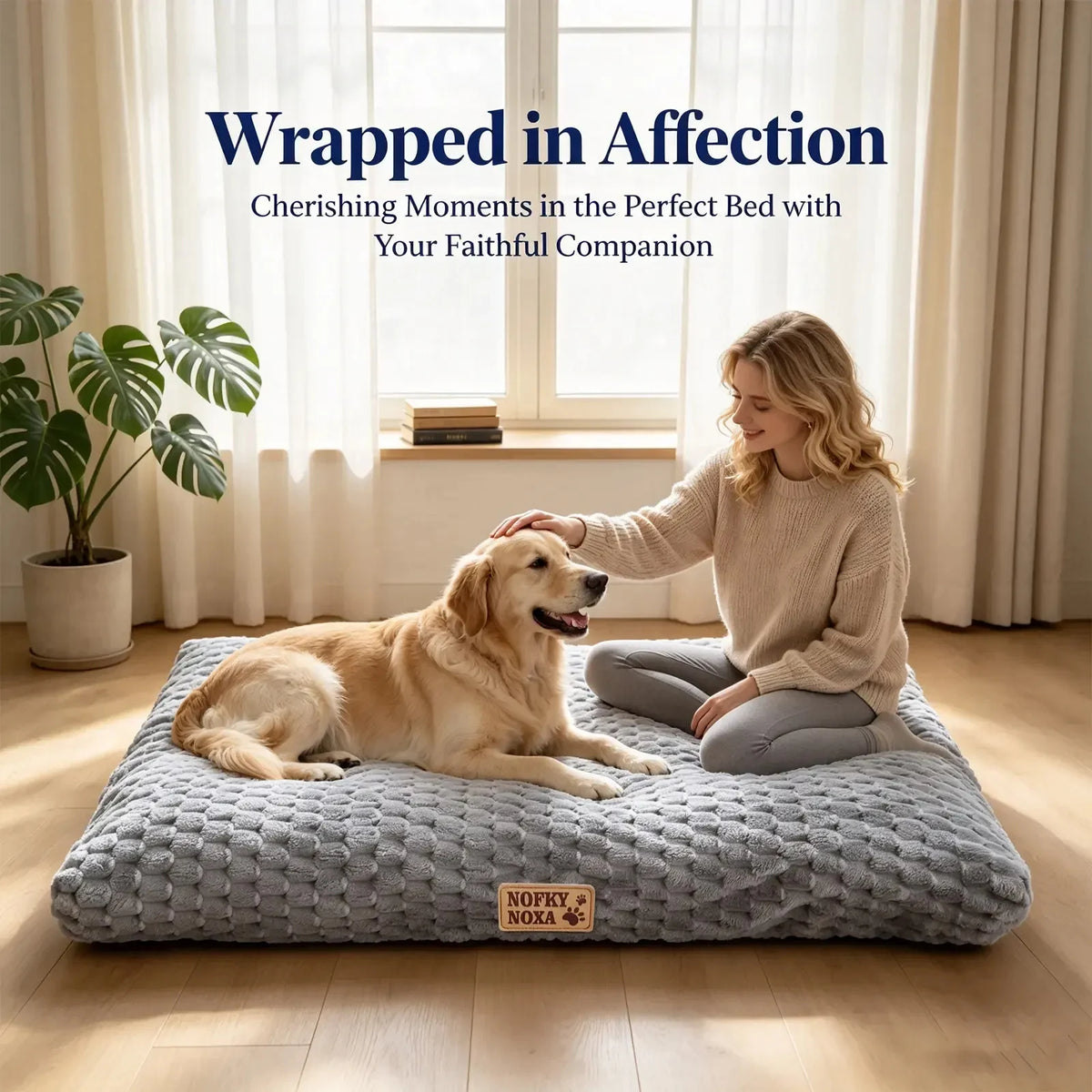 BOFNL Thickened Comfortable Dog Bed Mat for Various Breeds