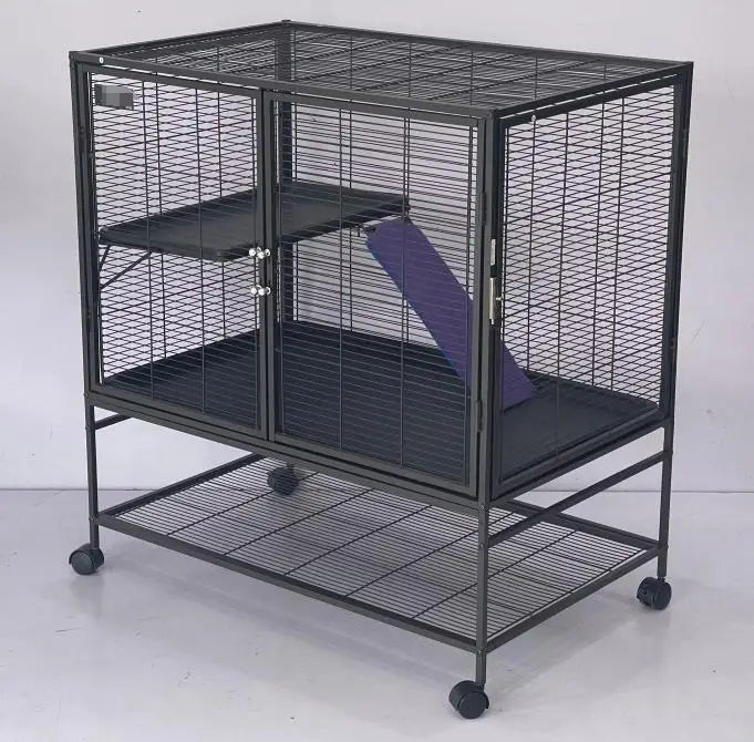 Garvee Multi Level Rolling Metal Small Animal Cage