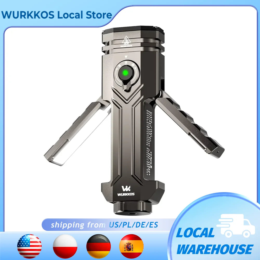 Wurkkos HD02 LED Camping Lamp for Outdoor Sports and Fishing