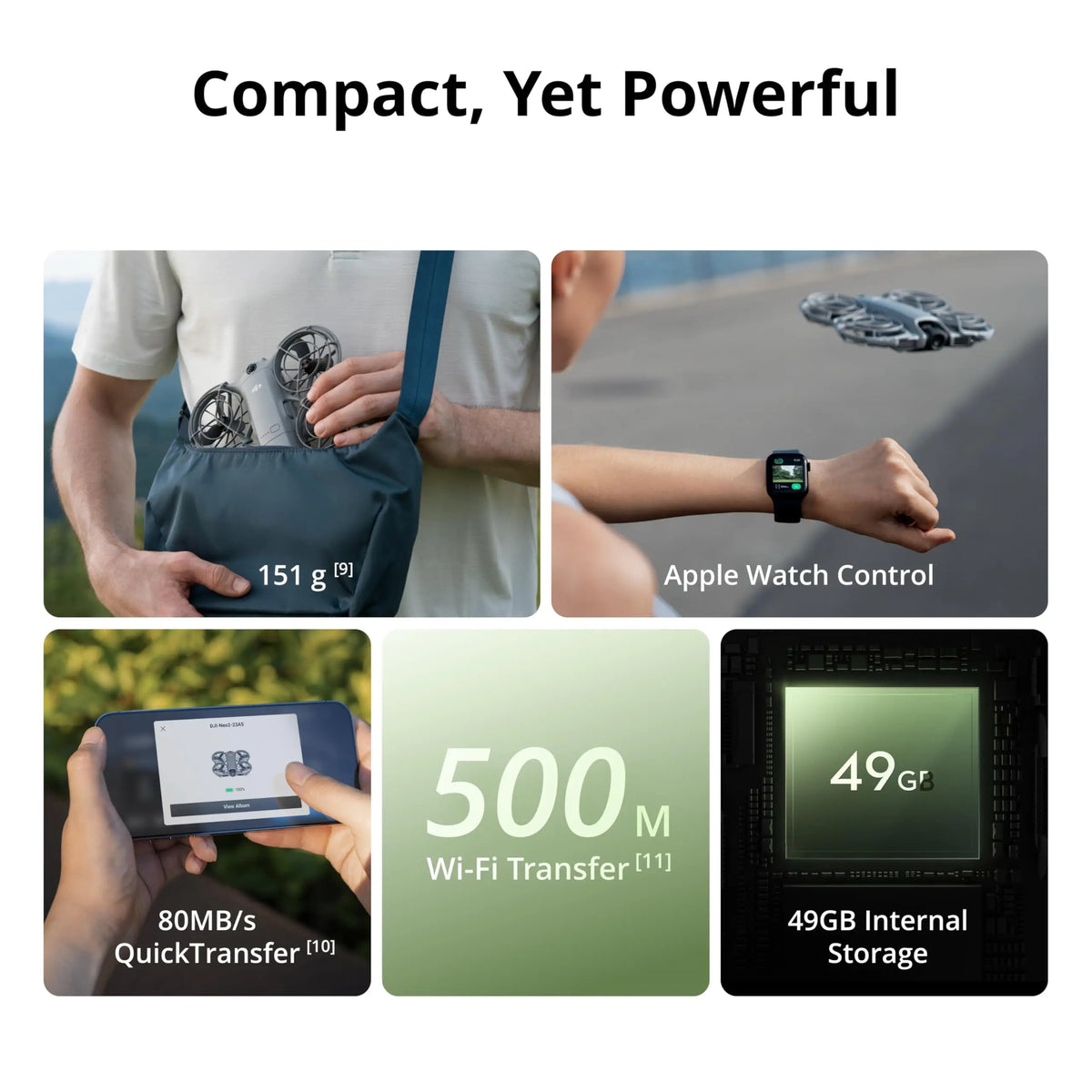 DJI Neo 2 Motion Fly More Combo 4K AI Tracking Drone