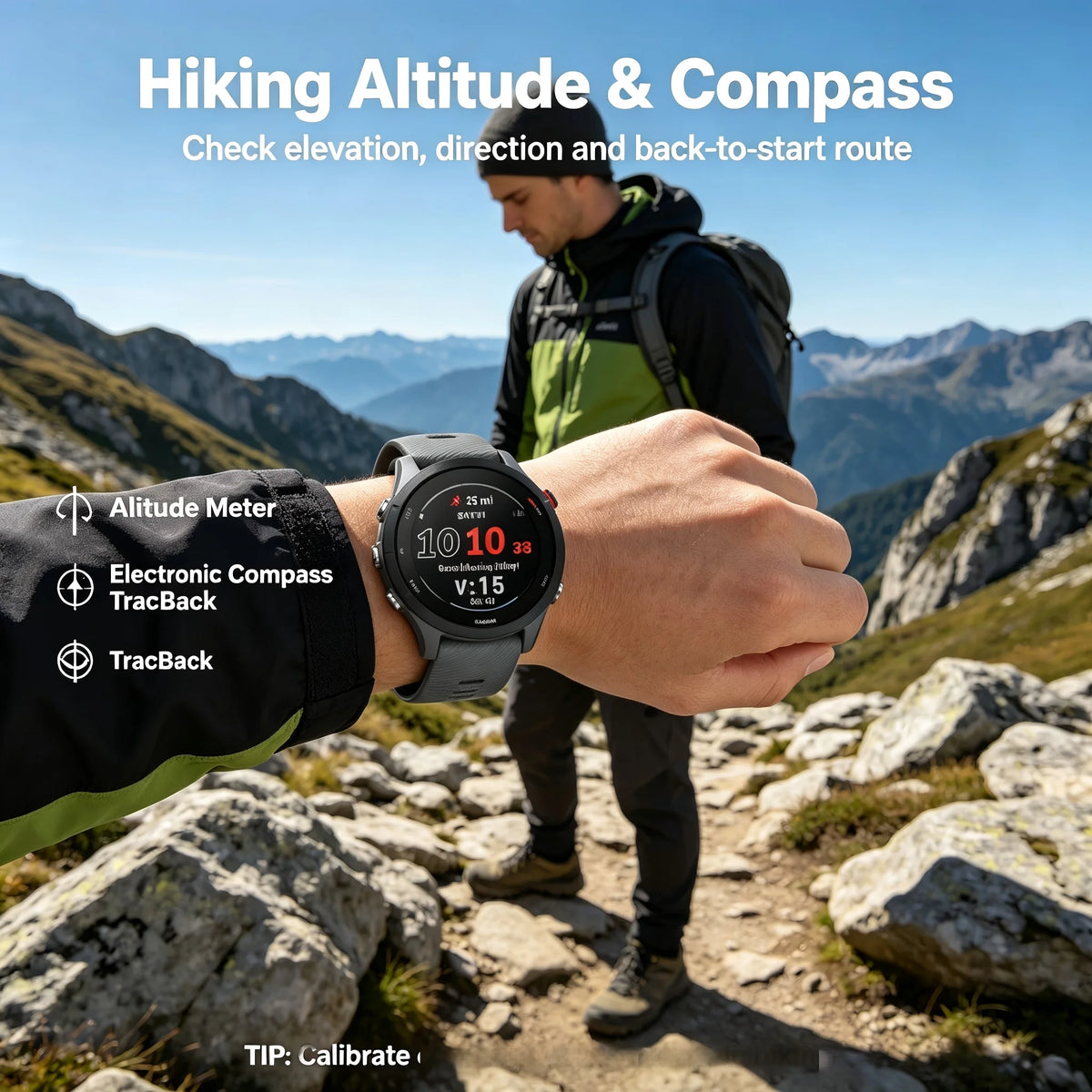 Garmin Forerunner 255 Multisport GPS Fitness Smartwatch With Sleep Tracking