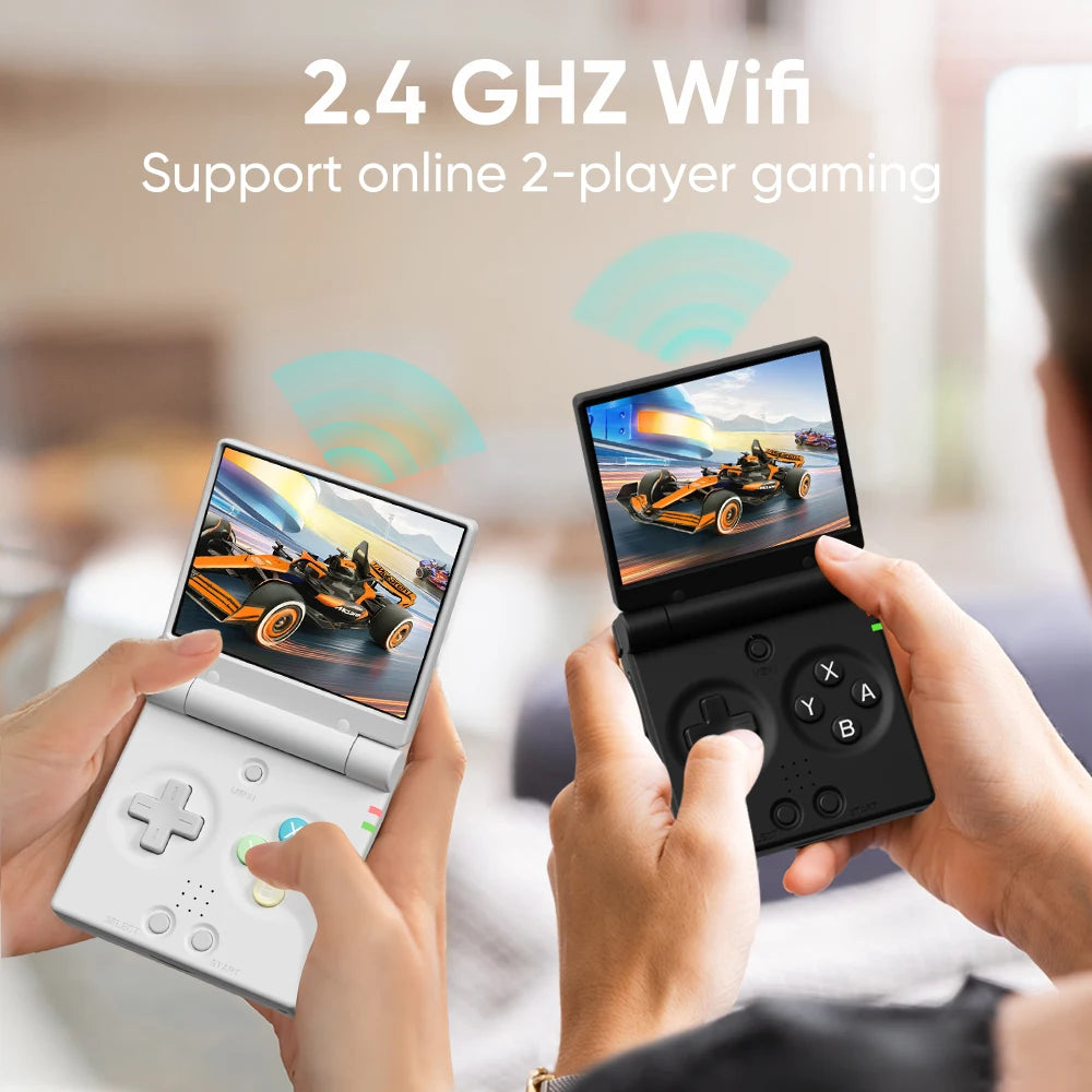 MIYOO Mini Flip Retro Handheld Gaming Console With Classic Games