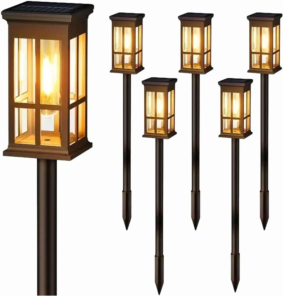 Solar LED Pathway Light Waterproof Outdoor Landscape Lighting