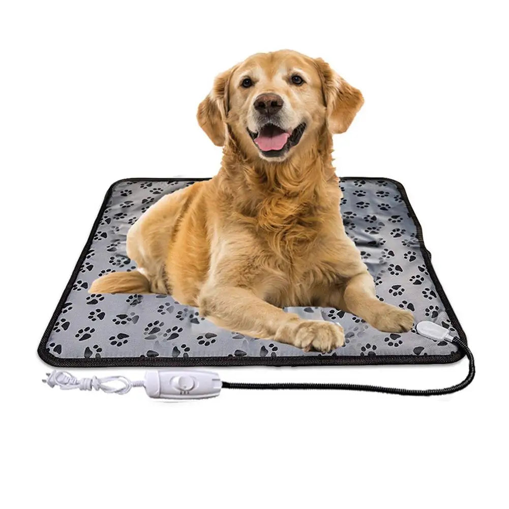 Electric Waterproof Pet Heating Pad Adjustable Temperature For Dogs Cats