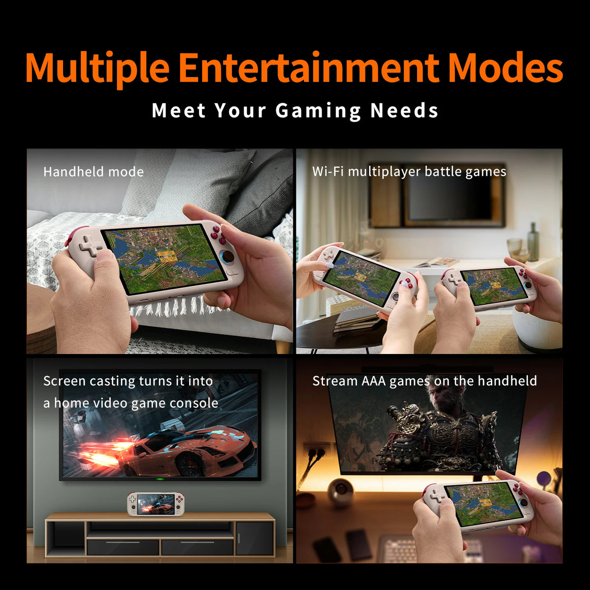 MANGMI Air X Handheld Game Console With Snapdragon 662 Processor