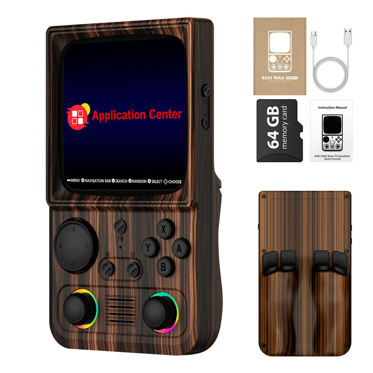AISLPC RG40 MAX Portable Handheld Game Console With IPS Display