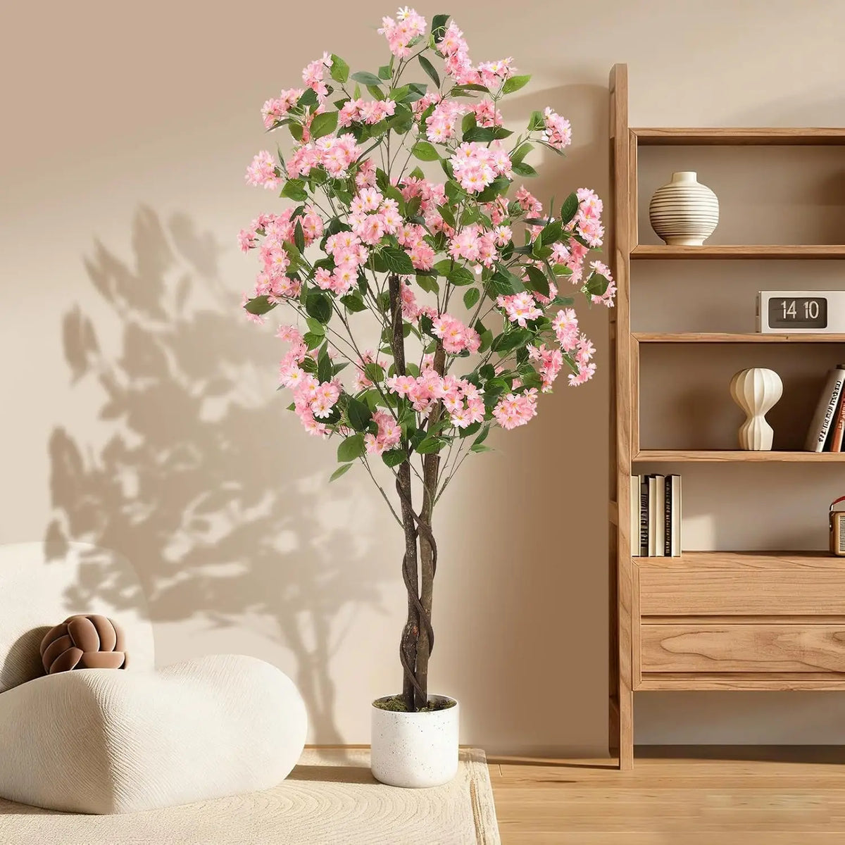 HiMISS Artificial Osmanthus Potted Tree For Indoor Home Decor