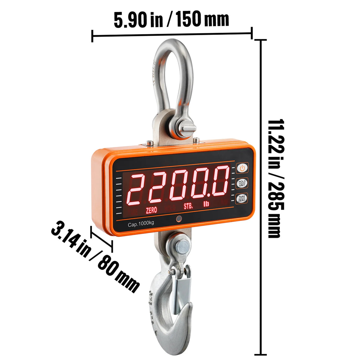 SucceBuy Industrial Digital Crane Scale With Remote Control