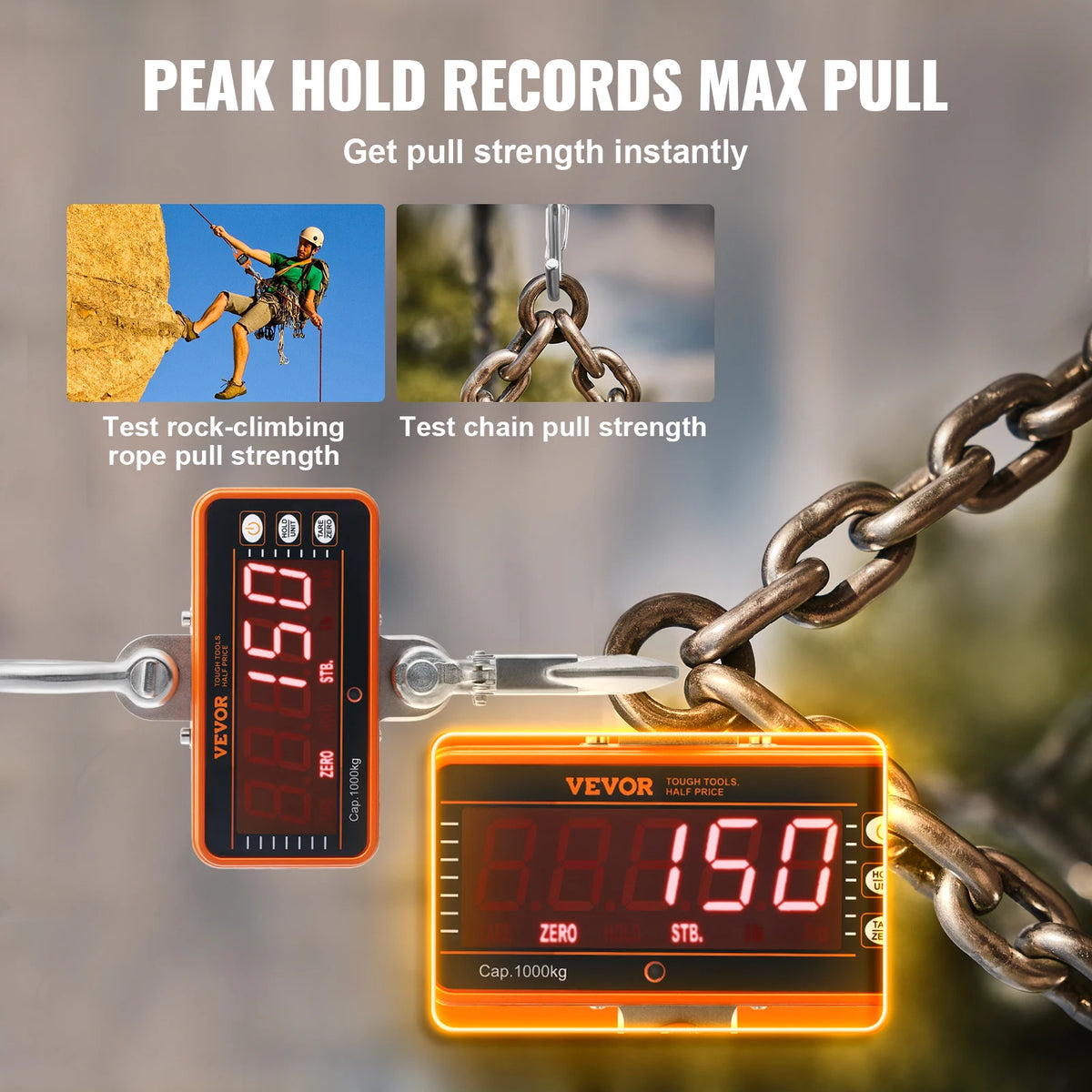 SucceBuy Industrial Digital Crane Scale With Remote Control