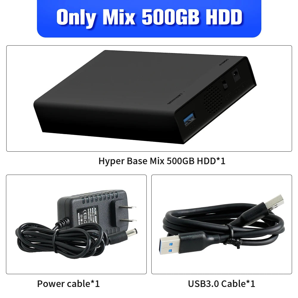 JMachen Plug And Play Game Hard Drive With 38000 Games