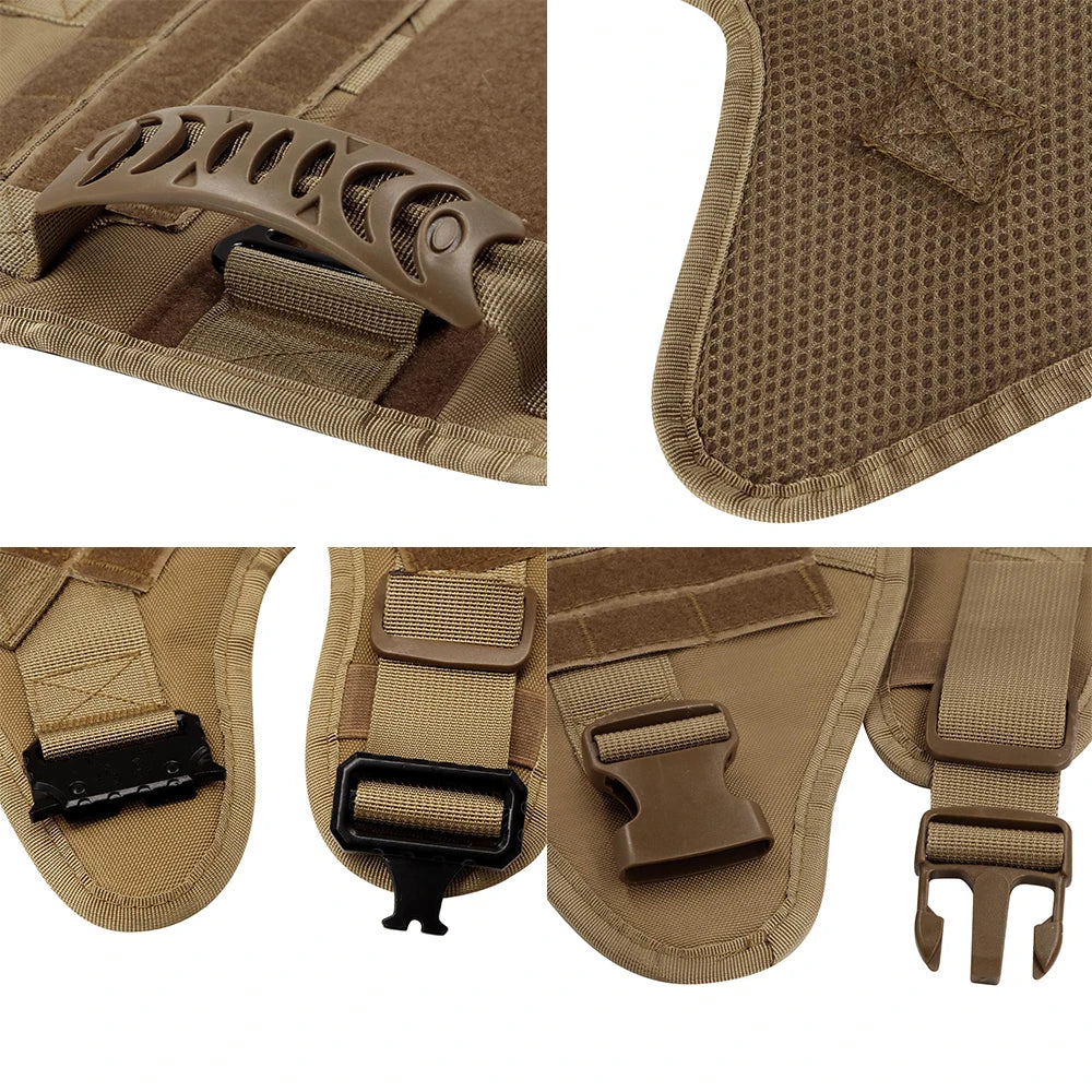 Petavel Nylon Dog Harness And Leash Set For Dogs Walking Vest