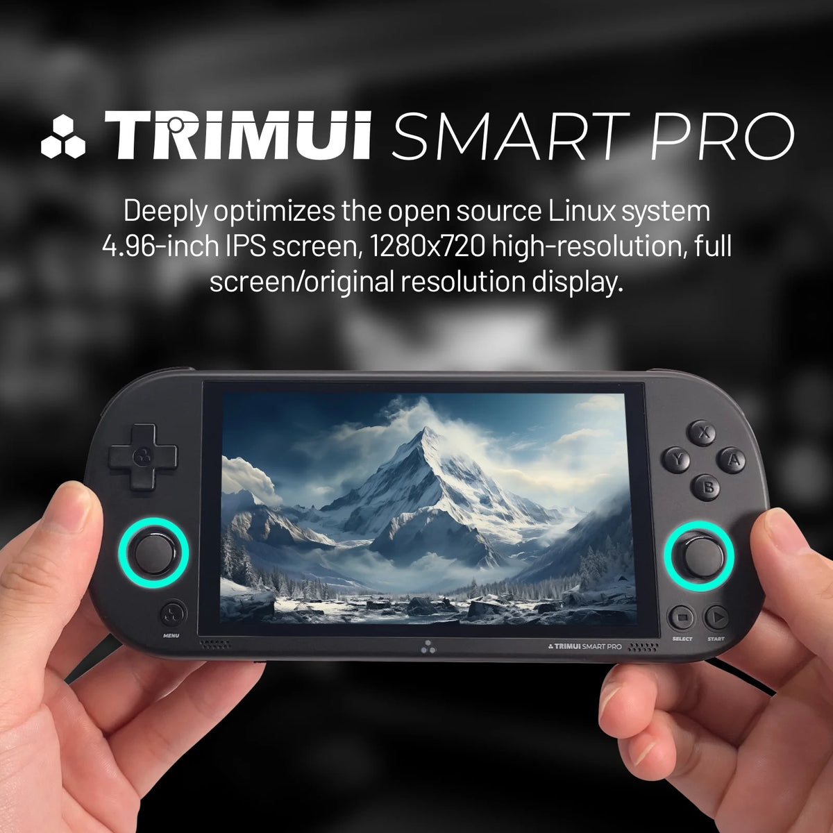 TRIMUI Smart Pro Linux Handheld Game Console With RGB Lighting
