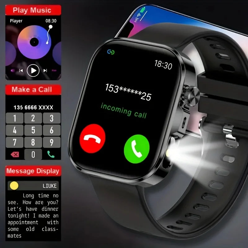 ERUN Smart Watch With Wireless Calling And Fitness Tracking