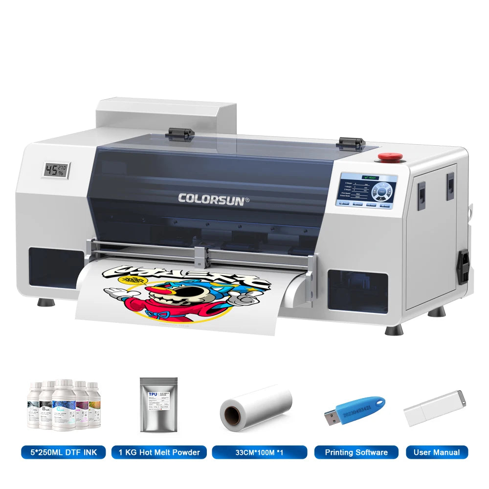 TOPPARTS Direct To Film Printer For Professional T Shirt Printing