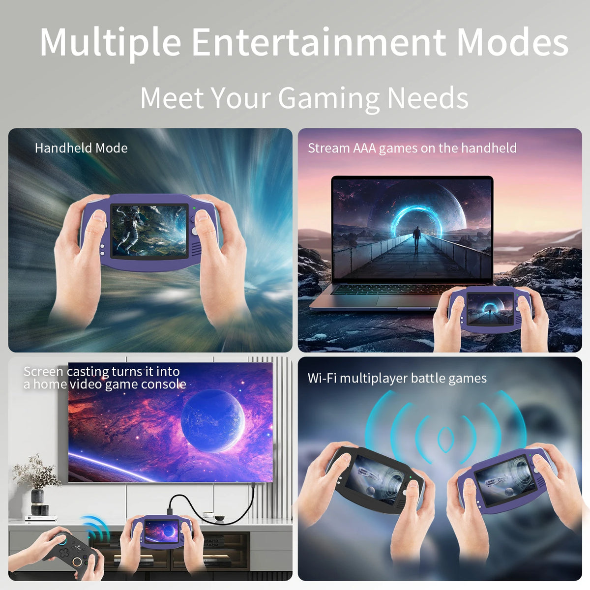 Anbernic RG34XX Retro Handheld Game Console With WiFi And Bluetooth