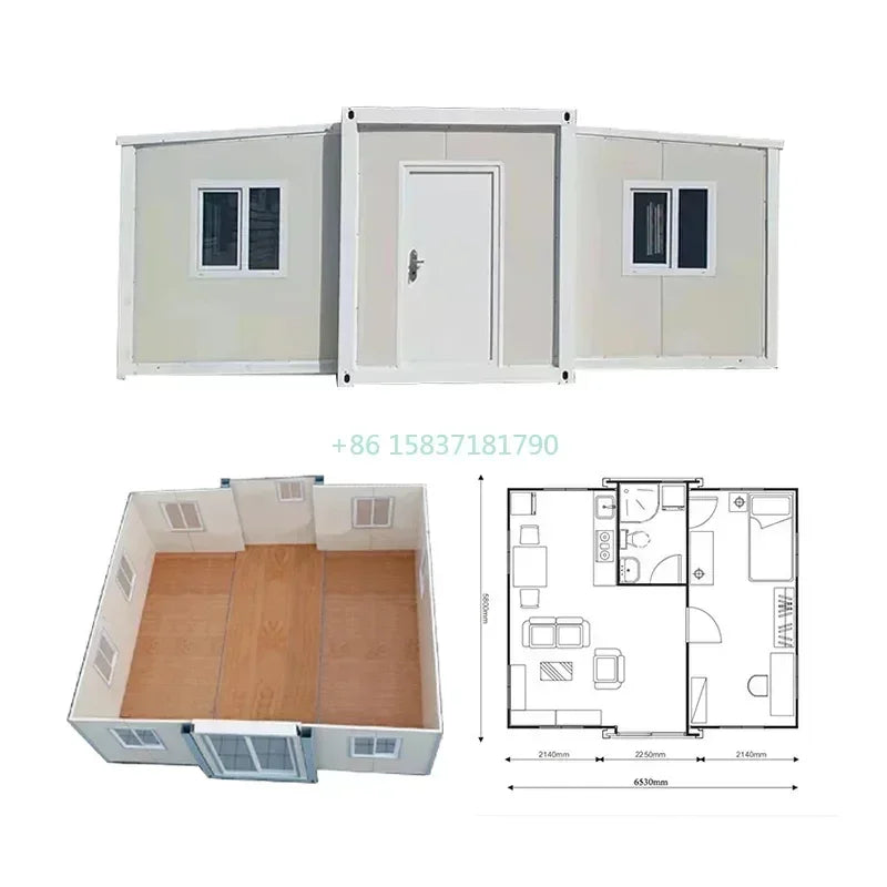 Modern Expandable Container House With Easy Assembly And Stylish Design