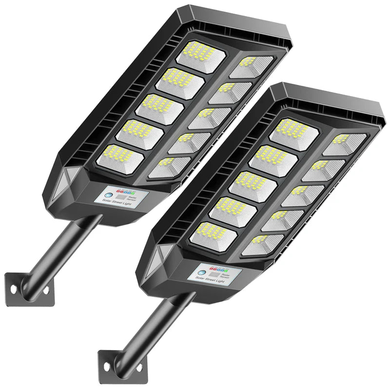 Solar LED Outdoor Street Light With Motion Sensor And Remote