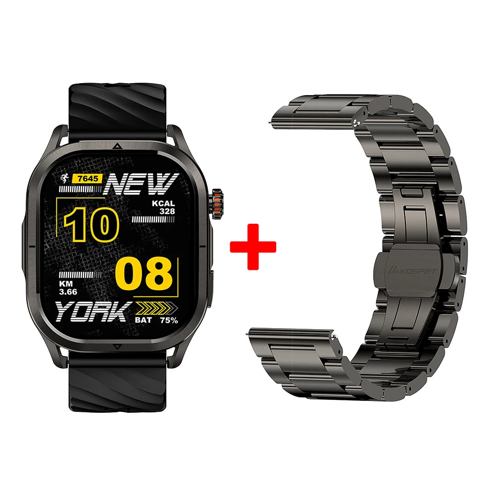 KOSPET Magic P10 GPS AMOLED Smartwatch With Dual Band GNSS