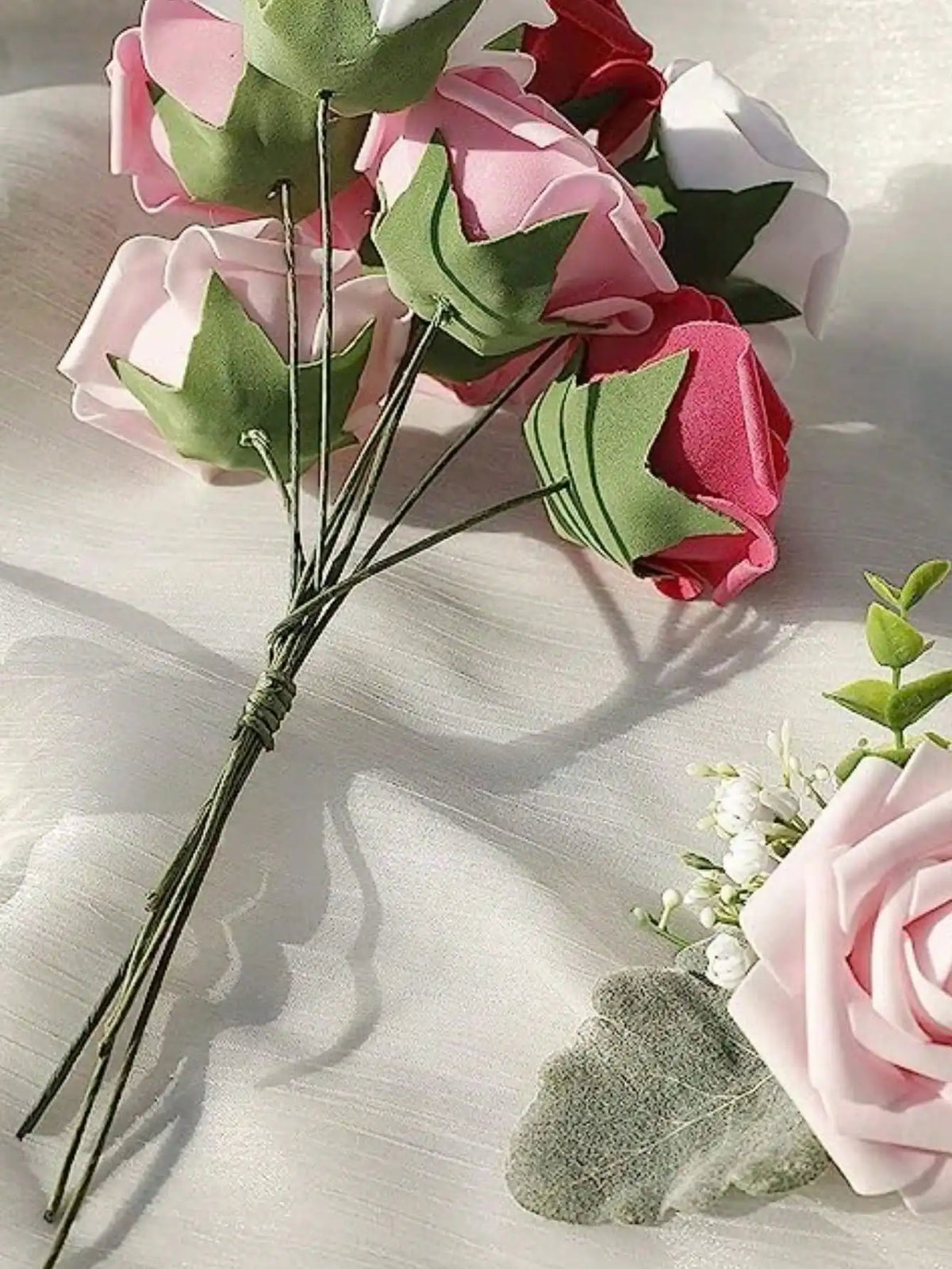 Artificial Foam Roses For Wedding Centerpieces And Home Decor