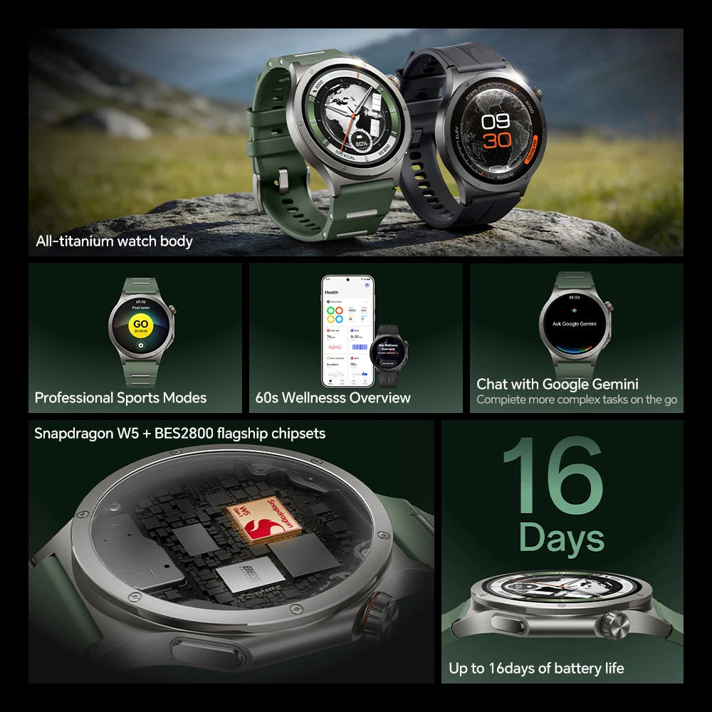 OnePlus Watch 4 Smartwatch With Fitness Sleep And Heart Tracking