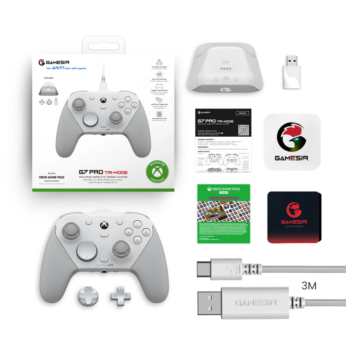 GameSir G7 Pro Wireless Xbox Controller With TMR Sticks