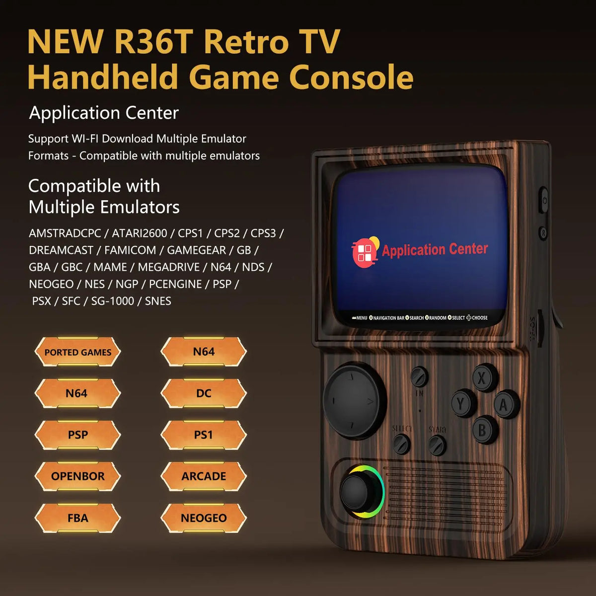 AISLPC Retro Handheld Game Console With WiFi Multiplayer Support