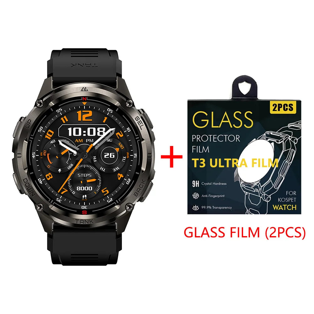 KOSPET Tank T3 Ultra 2 Bluetooth Waterproof Smart Watch