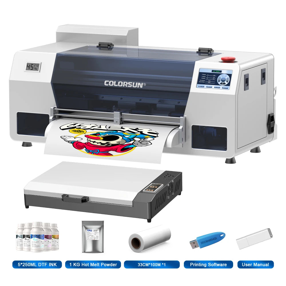 TOPPARTS Direct To Film Printer For Professional T Shirt Printing