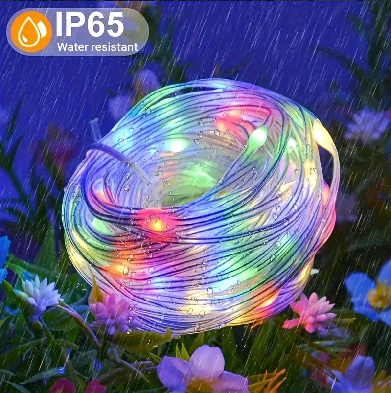 RGB Bluetooth Music Sync LED Fairy Lights for Holiday Decor