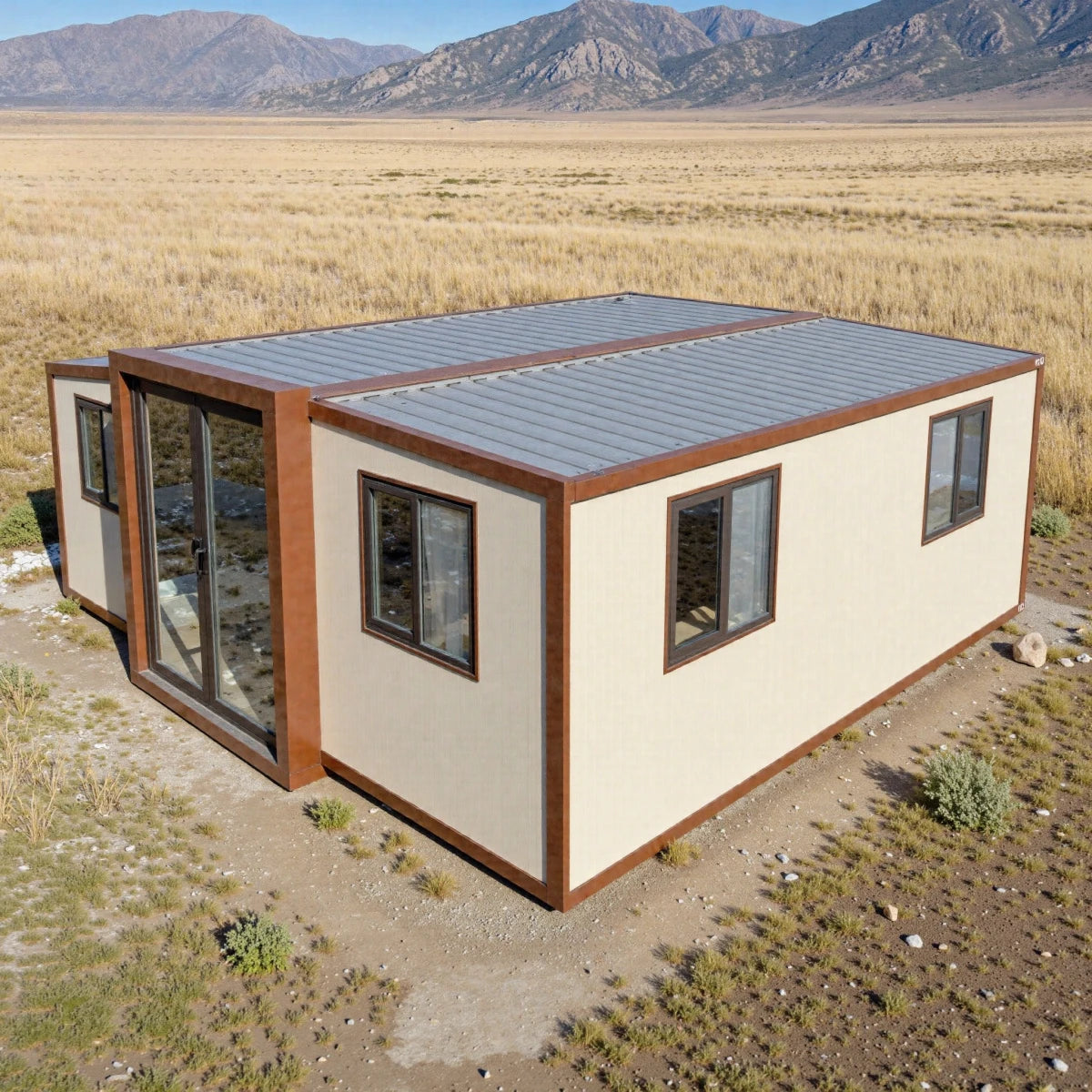Modern Expandable Container House With Easy Assembly And Stylish Design