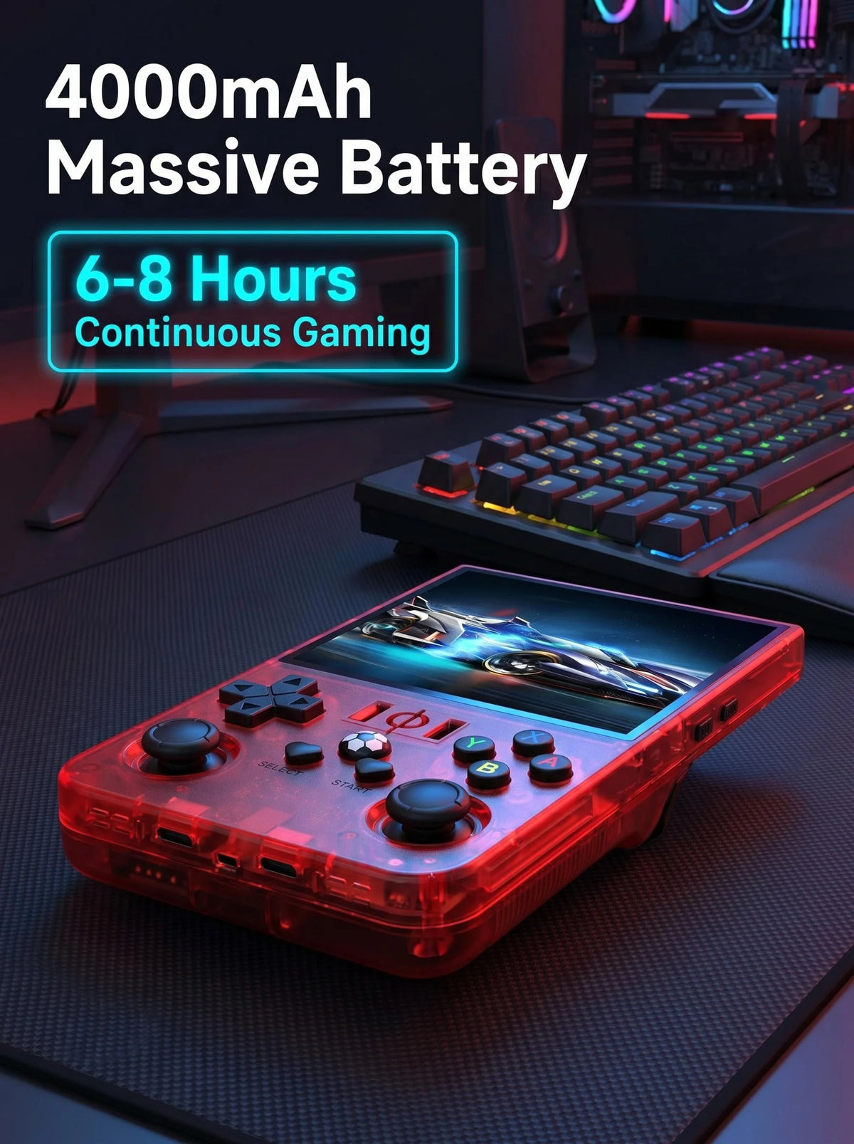 AISLPC Retro Handheld Gaming Console With Portable Video Player