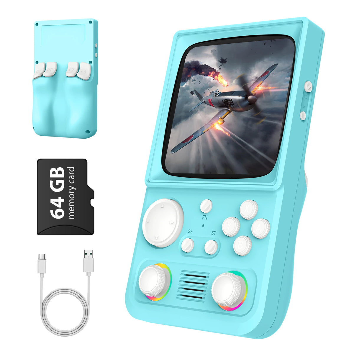AISLPC RG40 MAX Portable Handheld Game Console With IPS Display