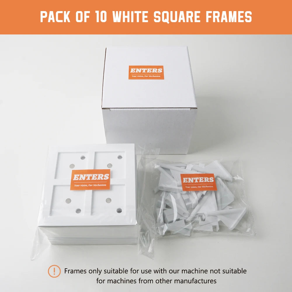 Mini Magnetic Refrigerator Photo Frames Blank Picture Holders