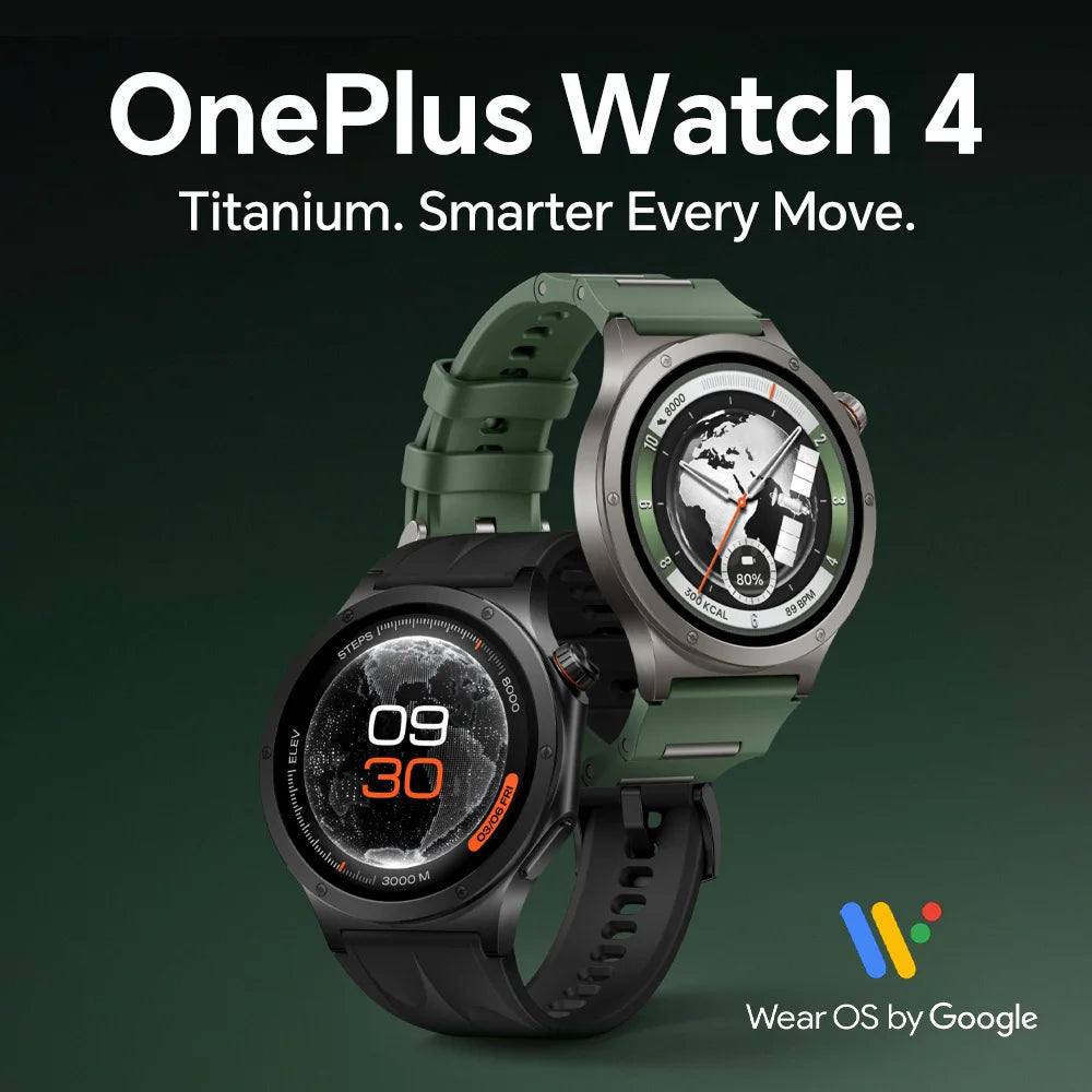 OnePlus Watch 4 Smartwatch With Fitness Sleep And Heart Tracking