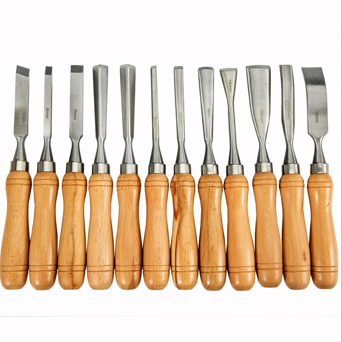 SucceBuy Professional Wood Lathe Chisel Set With Storage Case
