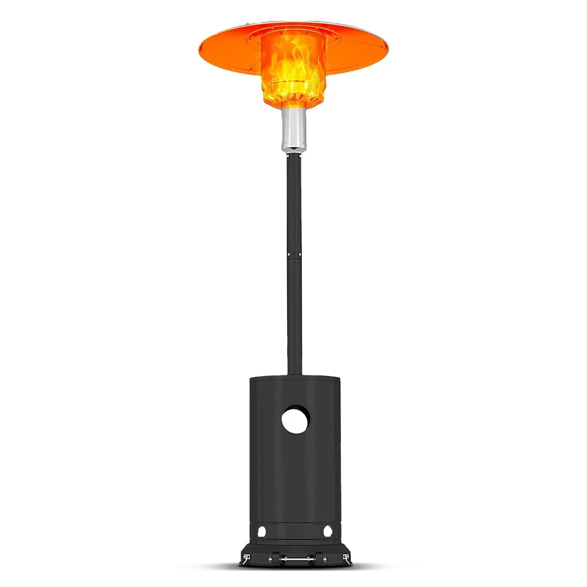 DishyKooker 48000 BTU Propane Patio Heater With Triple Safety Protection