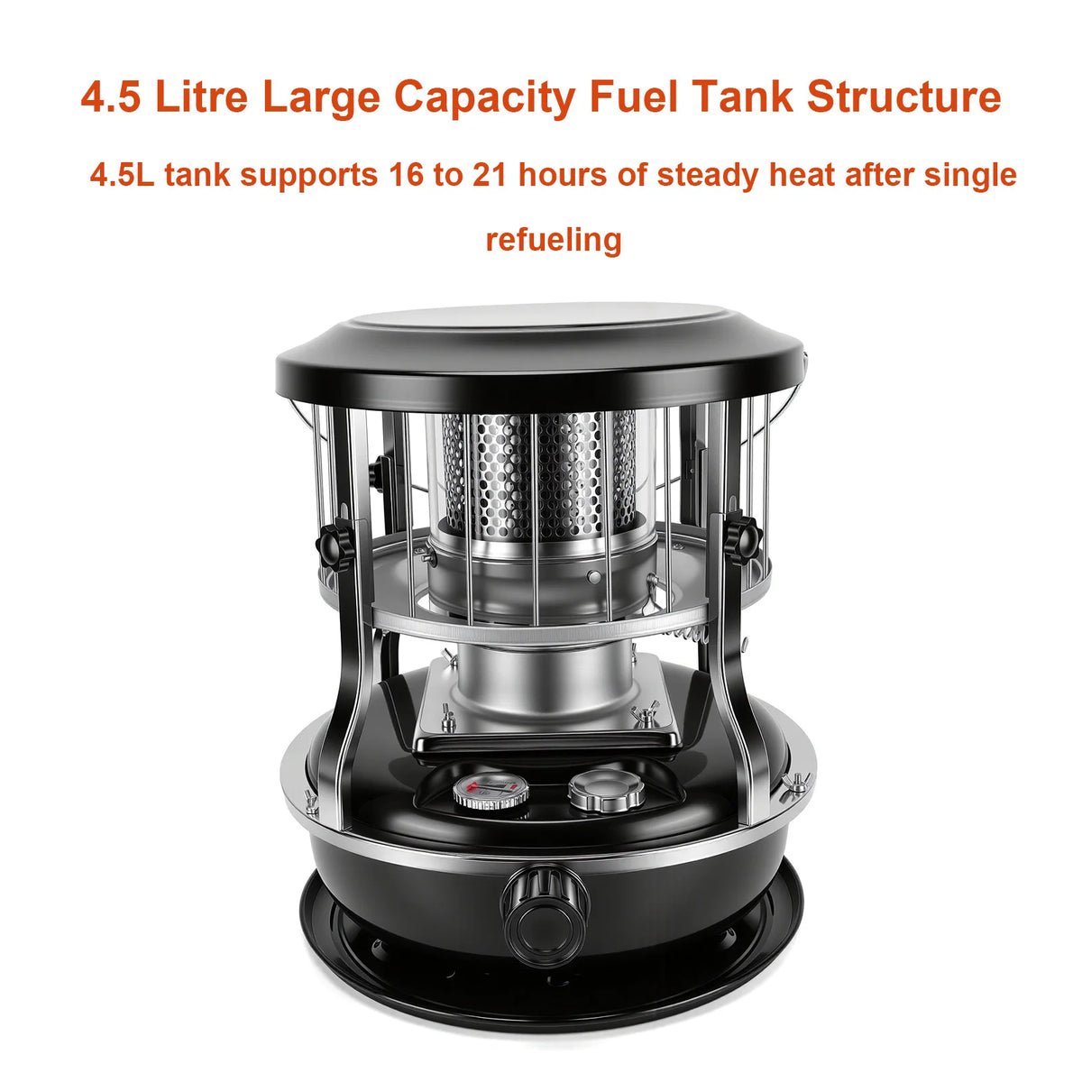 Portable Kerosene Radiant Heater 9000 BTU Indoor Outdoor Cooker Stove