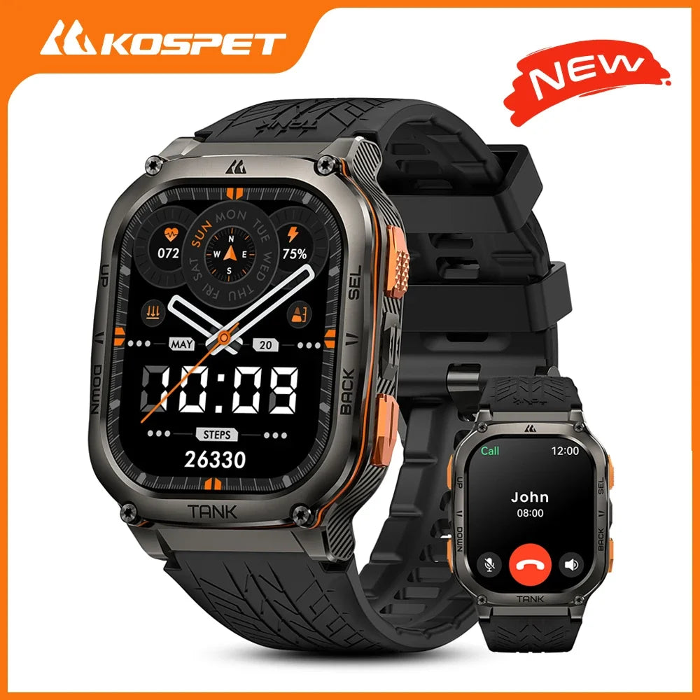 KOSPET Tank M3 Ultra GPS Smartwatch With Health Tracking