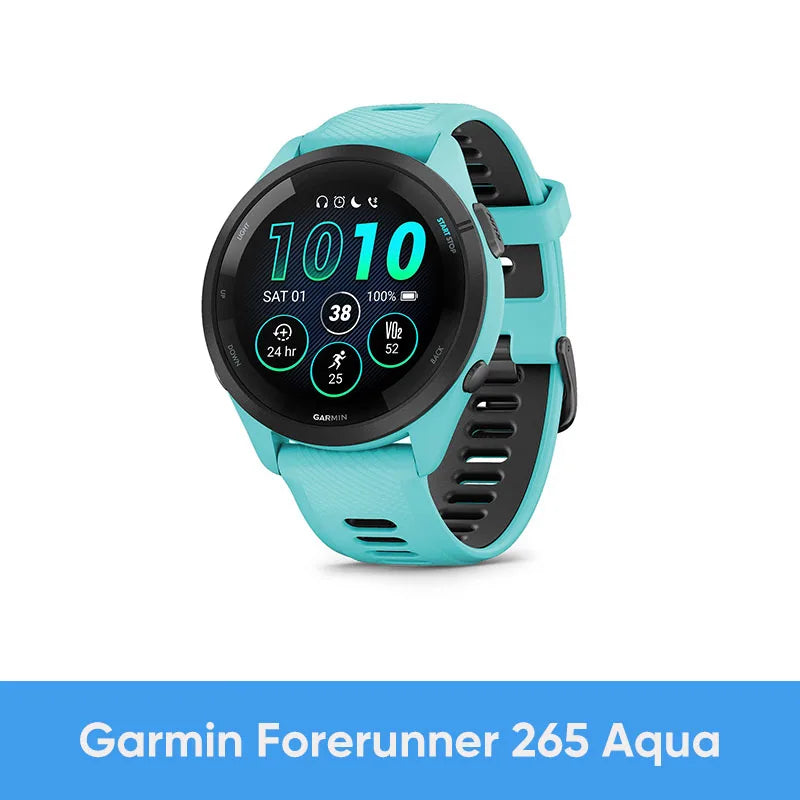 Garmin Forerunner 265 GPS Smartwatch AMOLED Display Heart Rate