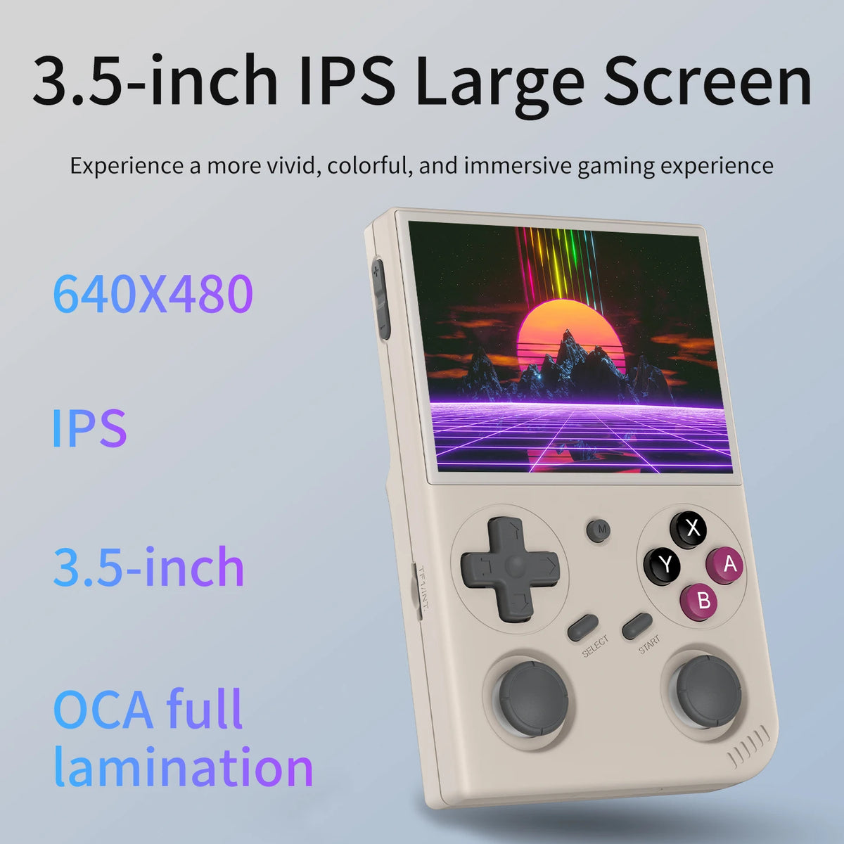 BATLEXP G350 Retro Handheld Game Console With Dual Joysticks
