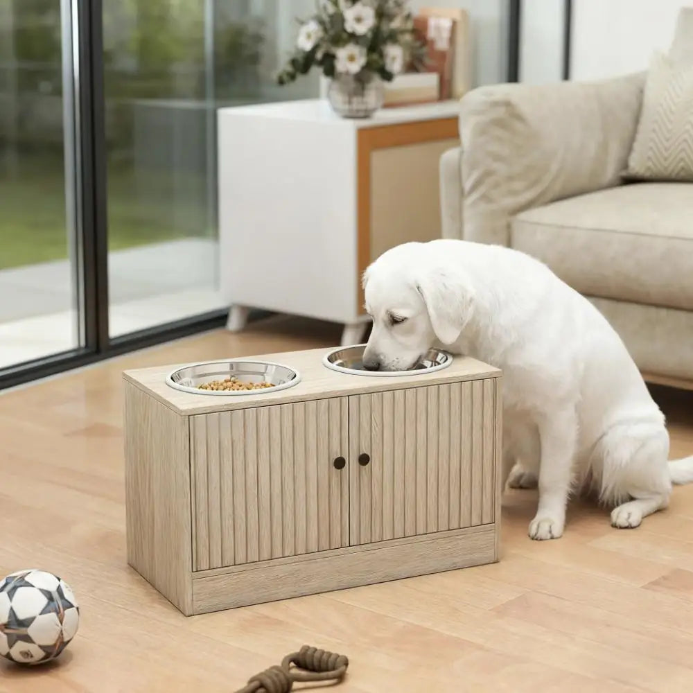 Weatherproof Wooden Dog House Kennel With Porch And Removable Floor