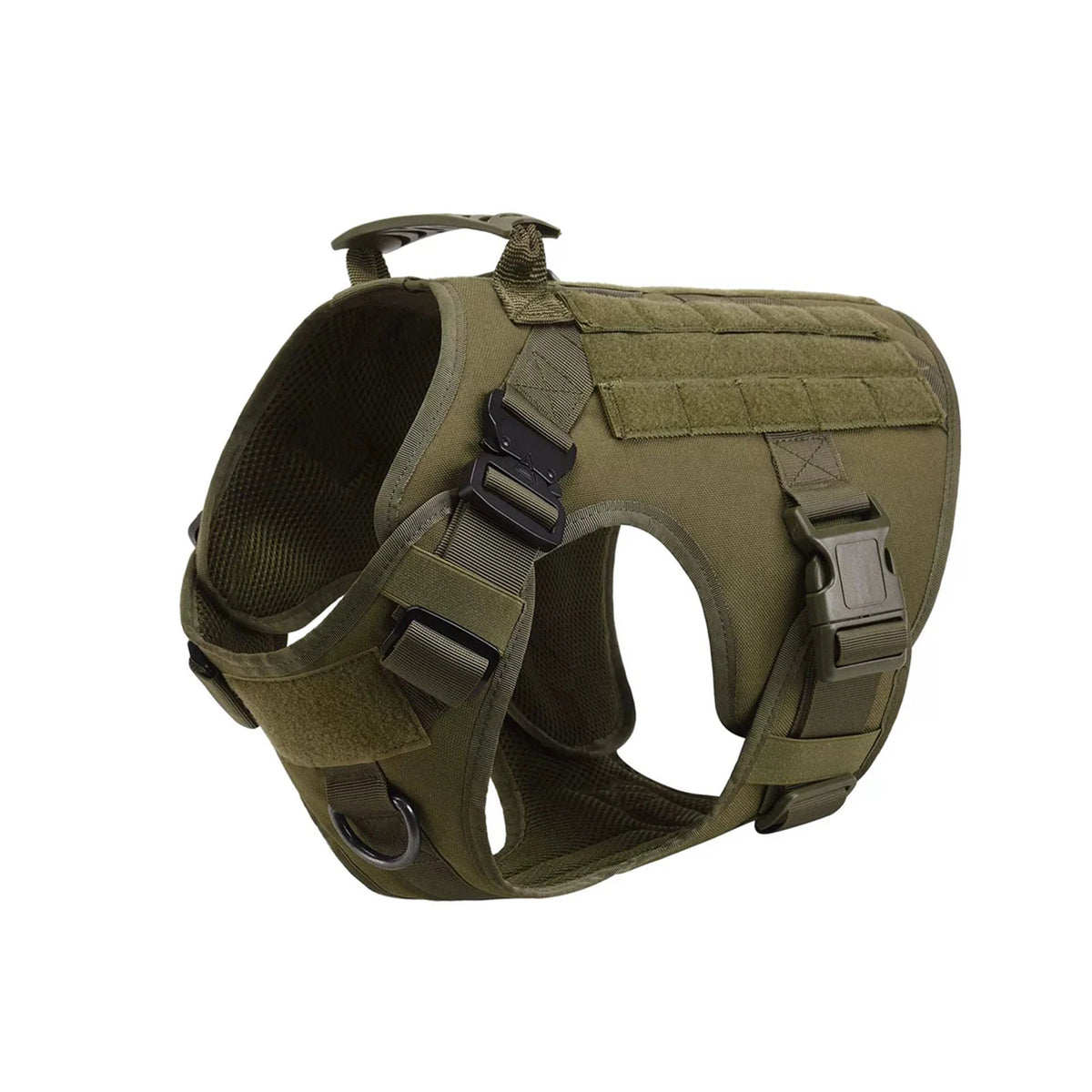 PetraVel Tactical Dog Harness With Quick Release Buckle