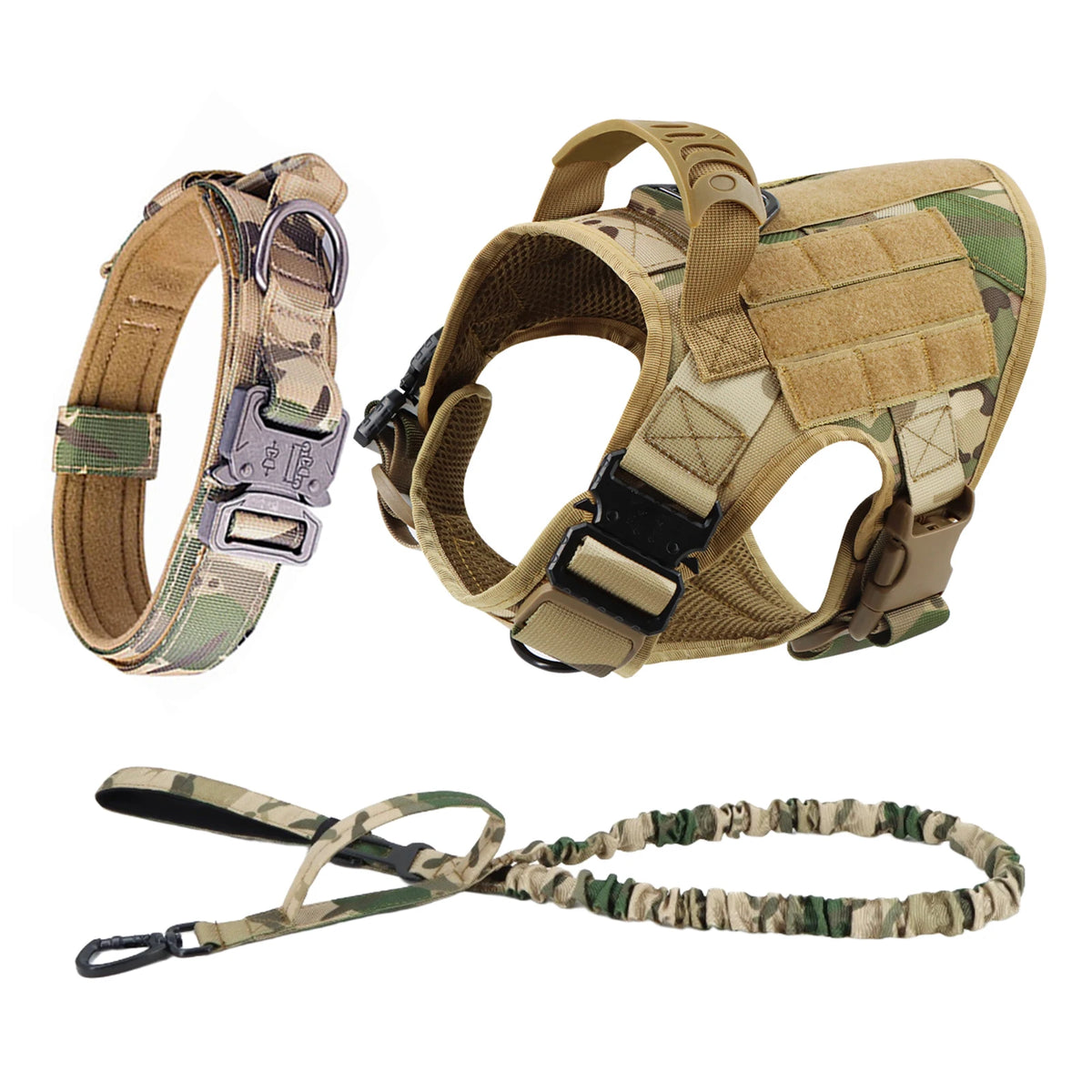 Petavel Nylon Dog Harness And Leash Set For Dogs Walking Vest