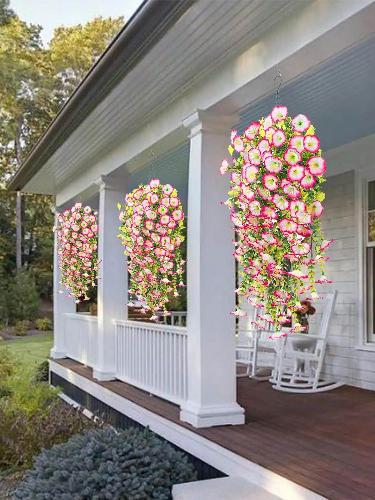 Artificial Eucalyptus Vine With UV Resistant Greenery For Outdoor Decor